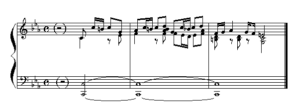 Esempio da Bach