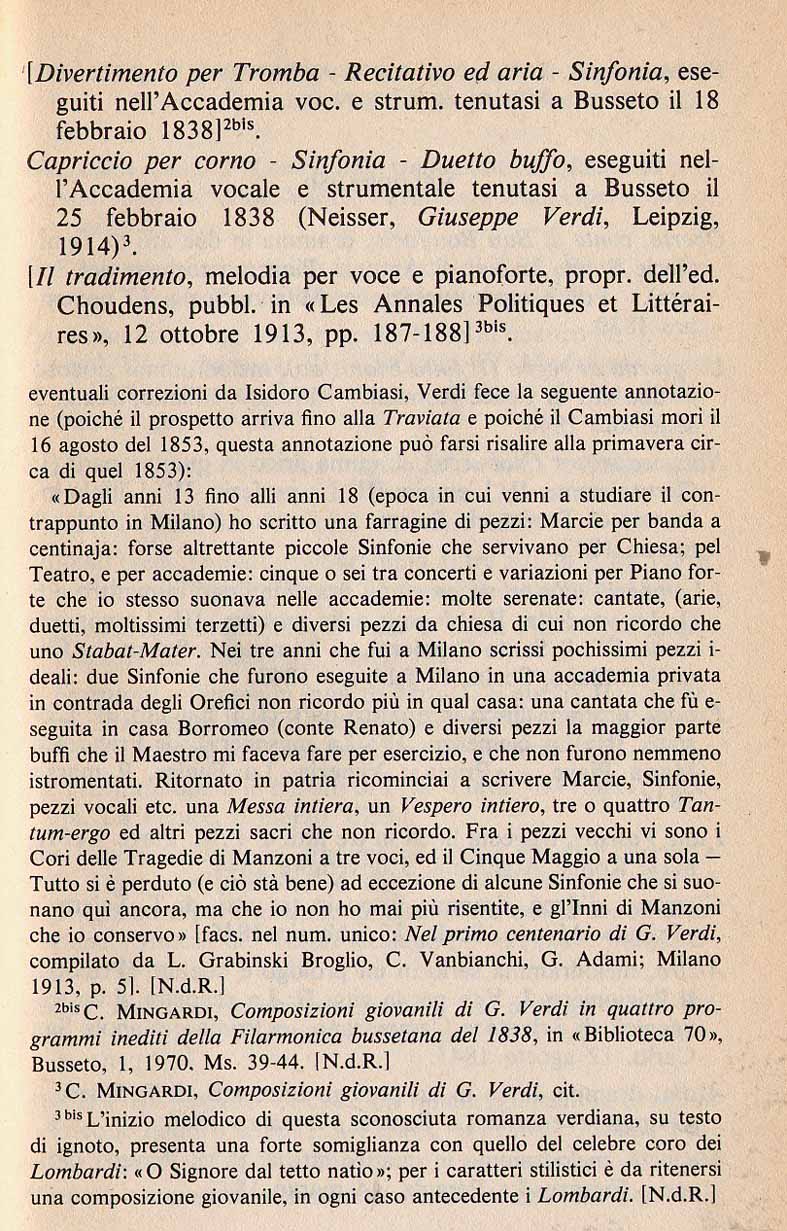 Giuseppe Verdi Elenco Di Tutte Le Opere