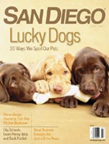 Click here to view the San Diego Magazine July 04 content